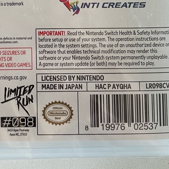 Bloodstained Curse Of The Moon 2 for Nintendo Switch - Picture 8 of 8